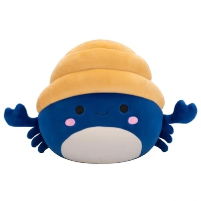 Image of Squishmallows Original 7.5 Inch Lenore the Navy and Tan Hermit Crab