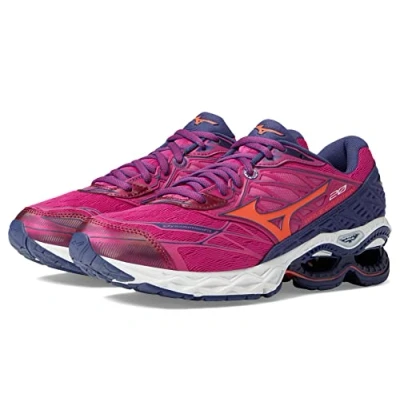 Image of Mizuno Women&#039;s Wave Creation 20 Running Shoe, Festival Fuchsia, 10.5 US