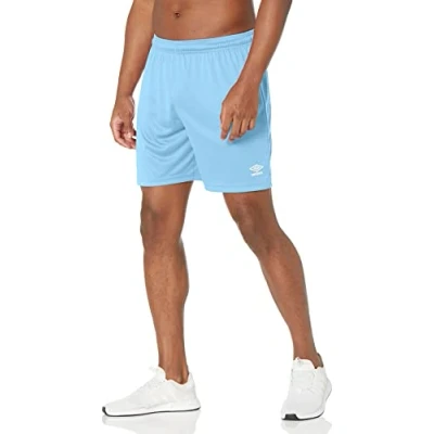 Image of Umbro Men&#039;s Inter Soccer Short, Sky Blue, Medium