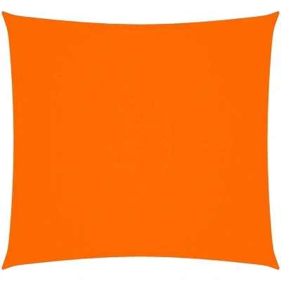 Image of vidaXL Sunshade Sail Oxford Fabric Square 5x5 m Orange