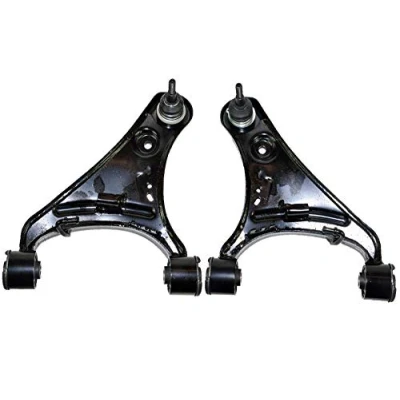 Image of D2P Suspension Wishbone Control Arms Pair Replacement Front Upper Lh and Rh Compatible With 2004 2009 Land Rover Discovery MK III Replaces RBJ500231