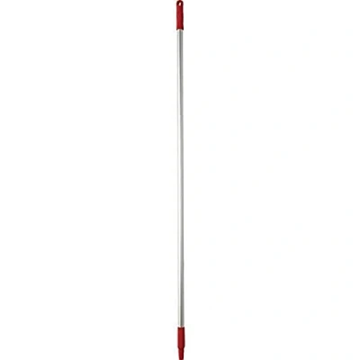 Image of Vikan 29592 Aluminium Handle, 1460mm Length, Red, 25mm Diameter