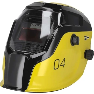 Image of Sealey Auto Darkening Welding Helmet Shade 9 13 Yellow