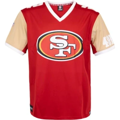 Image of Fanatics Recovered NFL Team Colour Block Jersey, San Francisco 49Ers, XL