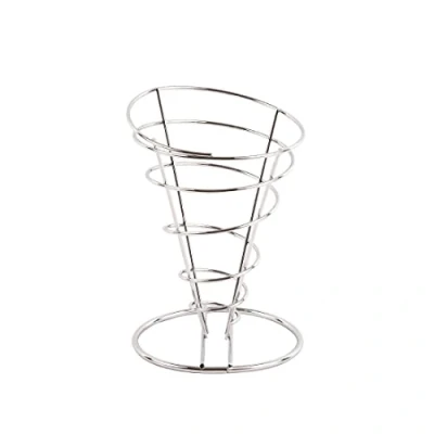 Image of Olympia Wire Chip Cone Silver