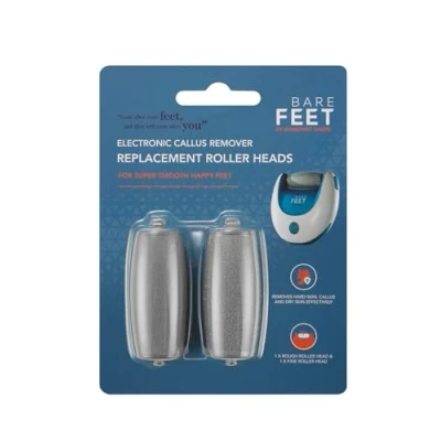 Image of Bare Feet by Margaret Dabbs Electronic Callus Remover Replacement Roller Heads