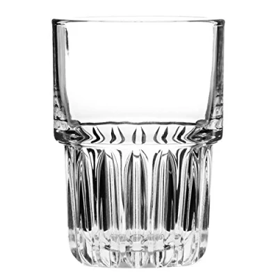 Image of Libbey Everest Beverage Glasses 14oz / 400ml Set of 4 Stackable Highball Tumblers