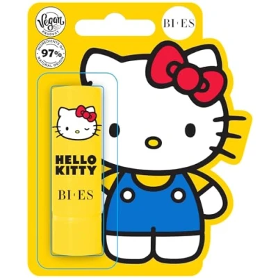 Image of Hello Kitty Watermelon Flavour Lip Balm, Natural and Vegan Balm for Kids
