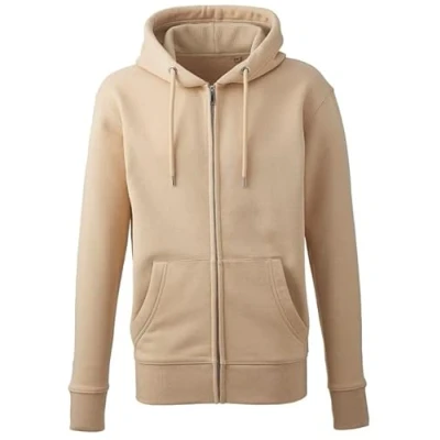 Image of Mens Anthem Full Zip Hoodie Male Desert Sand XL