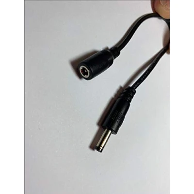 Image of DIXIETREE Replacement for 3.5mm x 1.3mm DC Wire Extension Cable to 4mm 1.7mm Conversion Adaptor