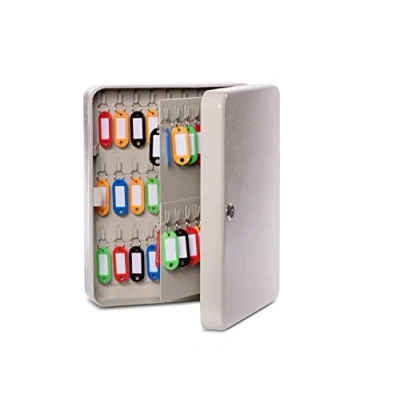 Image of MAUL Wall Mounted Key Cabinet, 90 Keys, 30x24,5x8cm, Grey