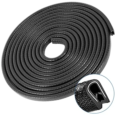Image of 10M Car Door Protectors Edge Guards U Shape Trim Rubber Seal Fit For Most Total
