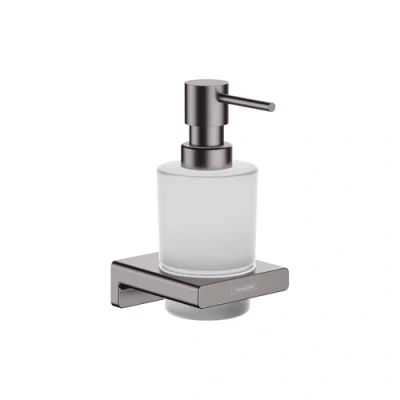 Image of hansgrohe AddStoris Liquid soap dispenser, brushed black chrome, 41745340