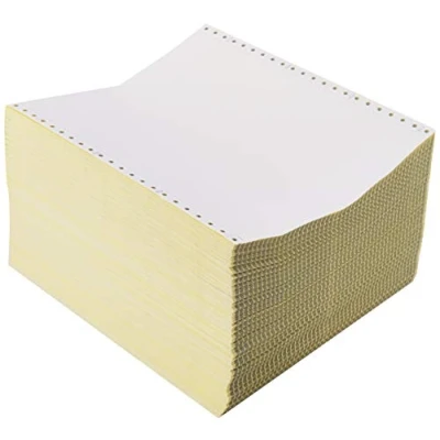 Image of Integrity Print Value Listing Paper 11 x 241 3 Part Tint NCR White, Pink, Yellow Box of 700 Sheets