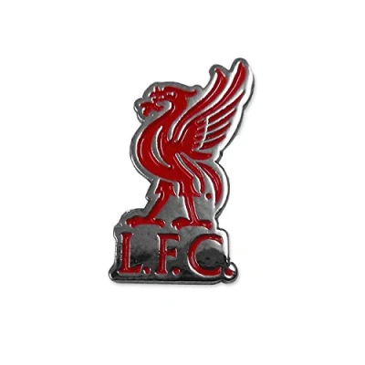 Image of Liverpool FC Liver Bird Crest Metal Pin Badge. Licensed
