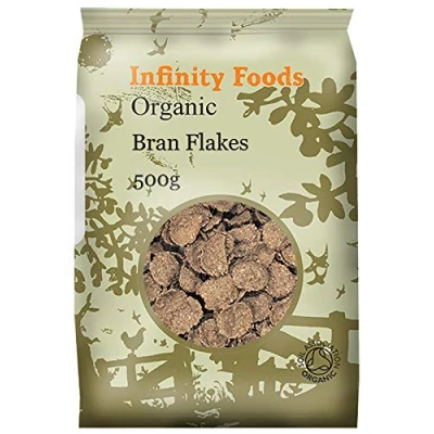 Image of Infinity Foods Organic Bran Flakes, 500g