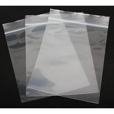 Image of 500pcs 5&quot; x 7.5&quot; Grip Seal Bags Clear Transparent Self Resealable Plastic Zip Lock for Kitchen Storage Jewellery Packaging Office Stationery Pouches