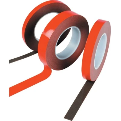 Image of Avon Hi Bond Grey Double sided Acrylic Foam Tape 19mm x 33m