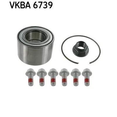 Image of FTC3226 Wheel bearing kit SKF VKBA 6739 84mm LAND ROVER: Range Rover 2