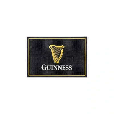 Image of LORD&#039;S ROCKS Guinness Bar and Spill Mat for Countertops Irish Rubber Drips with Harp Logo Professional Service Beer, 18 x 12 Compatible