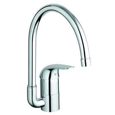 Image of GROHE Euroeco New Single Lever Sink Mixer 1/2&quot; Chrome 32752000