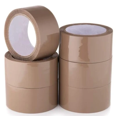 Image of 1 Roll Brown Packaging Tape (48MM x 66M) strong heavy duty Secure Sticky Sealing for Parcel Boxes, adhesive Moving House