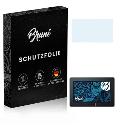 Image of Bruni Screen Protector compatible with Blackmagic Design Video Assist 5 Inch Film, crystal clear Protective Film (2X)