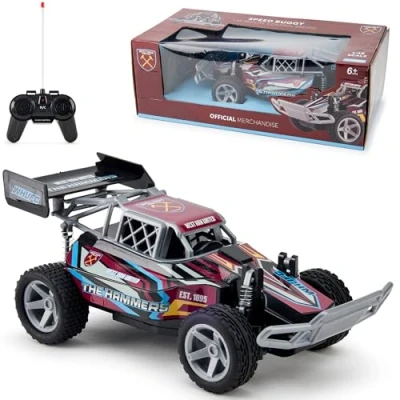 Image of West Ham United Remote Control RC 1:18 Buggy Officially Licensed, Perfect for Hammers Supporters, Gift All Ages
