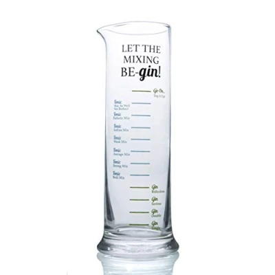 Image of Boxer Gifts GWR011 Let The Mixing Be Gin Novelty Spirit Measure
