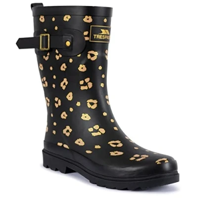 Image of Trespass Womens Wellie Boots Wellington Welly Full Length Mid Height Celeste
