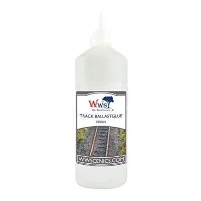 Image of War World Scenics Railway Track Ballast Glue 1000ml for Model Dioramas &amp; Wargame Terrain