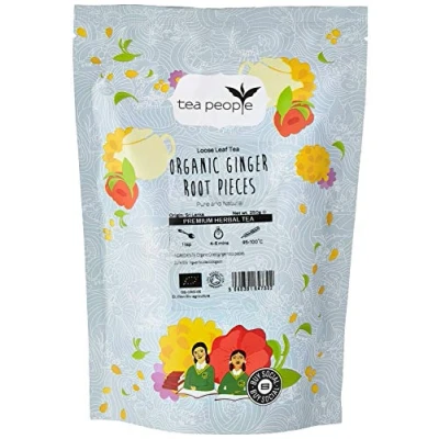 Image of Tea People Organic Ginger 250g Refill Pack