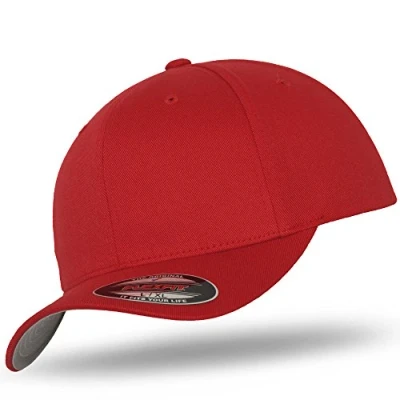 Image of Flexfit Combed Cap, Size: XXS/XS, Red
