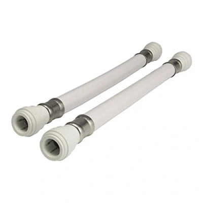 Image of JG Speedfit WFLX21 Flexible Hose, White, 15 x 500 mm, Set of 2 Pieces