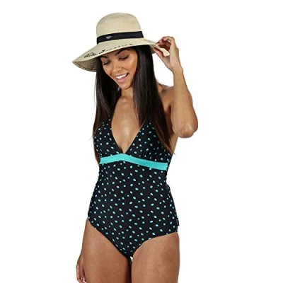 Image of Regatta Women&#039;s Flavia Halter Neck Costume Swimwear