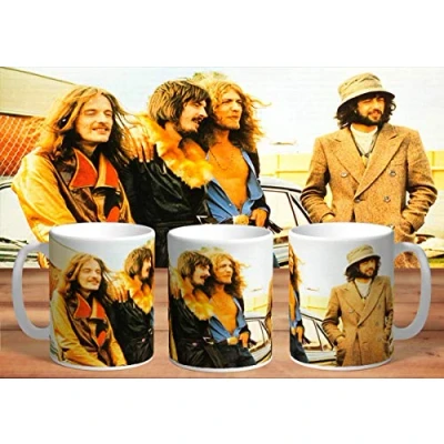 Image of Mugtime (TM) Led Zeppelin Photography 1 Rock &amp; Roll Inspired Ceramic Coffee Tea Mug Cup 11oz 330ml