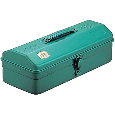 Image of TRUSCO Y 350 GN Mountain Tool Box, 14.8 x 6.4 4.8 inches (373 164 124 cm), Green
