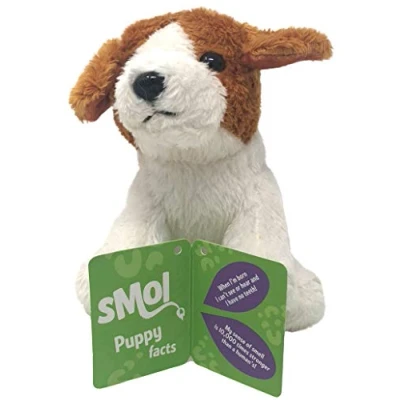 Image of Living Nature SMOLS Border Collie Plush Toy Soft Gift For Kids Naturli Eco Friendly