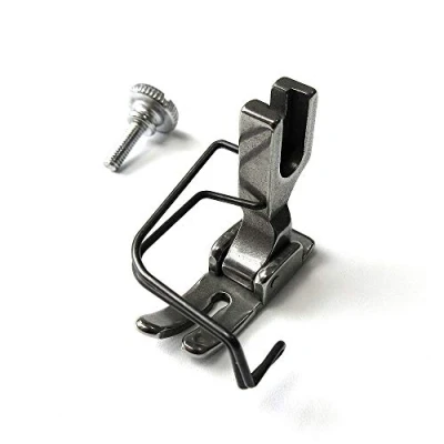 Image of Industrial Sewing Machine Straight Stitch Foot + Finger Guard for Singer Brother