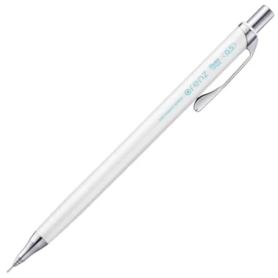 Image of Pentel Mechanical Pencil, Orenz, 0.5mm, White (XPP505 W)