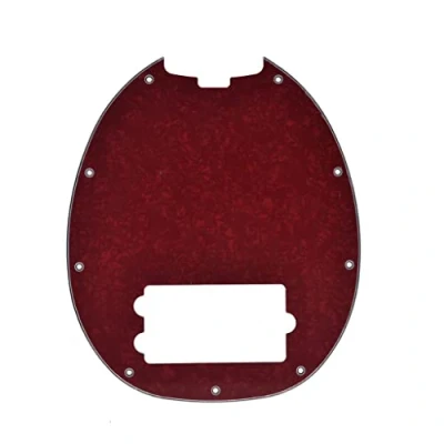 Image of KAISH bass Pickguard Fit for Musicman classic 4 string StingRay models Red Pearl