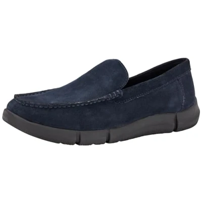 Image of Geox Men&#039;s U Adacter M B Moccasin, Navy, 6 UK