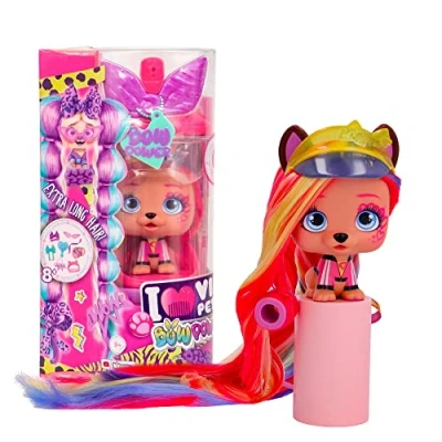 Image of VIP PETS Bow Power Juliet S6 Collectable Doll in Trendy Urban Look, with Long Hair for Styling and Decorating Toy Gift Girls Boys from 3 Years