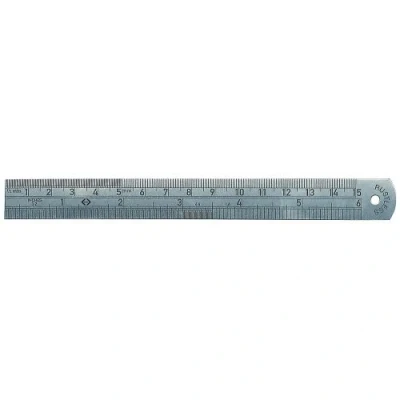 Image of C.K Steel Rule 150mm/6&quot;