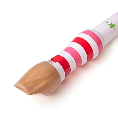 Image of Bigjigs Toys Recorder Wooden Recorders For Children, Toddler Musical Instrument, Kids Music Gifts, Age 3 Years +
