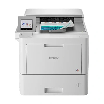 Image of Brother HL L9470CDN Professional Workgroup Colour Laser Printer Advanced Print Speeds Solutions Ready 8.76cm Touchscreen High Yield Ink Included UK Plug