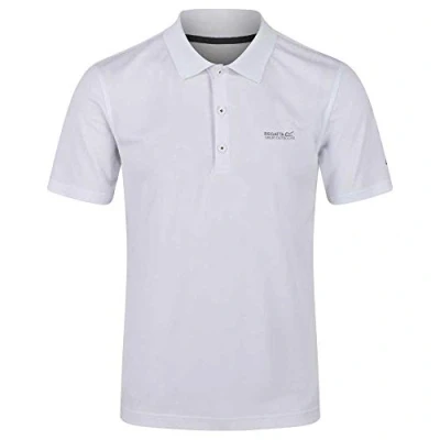 Image of Regatta Men&#039;s Quick Drying Maverick V Active Polo Shirt White, Size: 4XL