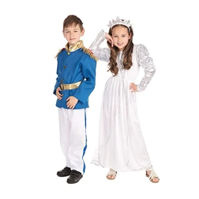 Image of Child&#039;s White Princess Bride Fancy Dress costume! Medium 122 134cms 5 7 years