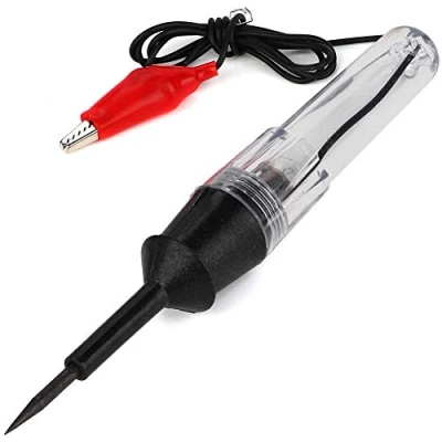 Image of Car Voltage Tester Pen Tool Automotive Circuit Probe 6 12 24V Auto Electrical Test Light Lamp Detector