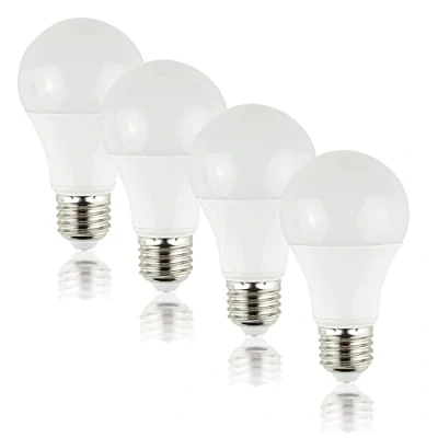 Image of MiniSun Pack of 4 High Power 10w LED ES E27 SMD GLS Energy Saving Long Life Bulbs [6500K Cool White]